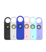 Zelfverdediging Alarm Sleutelhanger 135 decibel voor vrouwen en kinderen Multicolor