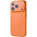 iPhone 17 Pro Matglas Telefoon Hoesje met Lens Bescherming Oranje