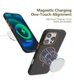 TPU Lederen Textuur Magnetische Hoes Voor Iphone 17 en 17 pro Case Zachte Kleurrijke Mobiele Achterkant magnetic