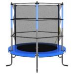 Trampoline Met Veiligheidsnet Rond 140X160 Cm - Afbeelding 3