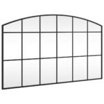 Wandspiegel Boog Ijzer Zwart - Afbeelding 2