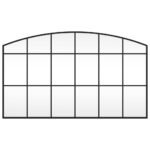 Wandspiegel Boog Ijzer Zwart - Afbeelding 3