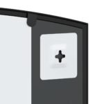 Wandspiegel Boog Ijzer Zwart - Afbeelding 6