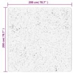 Vloerkleed Huarte Laagpolig Zacht Wasbaar Antraciet - Afbeelding 10