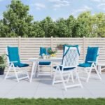 Stoelkussens Hoge Rug Oxford Stof - Afbeelding 31