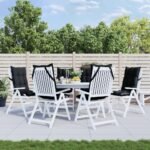 Stoelkussens Hoge Rug Oxford Stof - Afbeelding 24