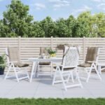 Stoelkussens Hoge Rug Oxford Stof - Afbeelding 34