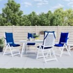 Stoelkussens Hoge Rug Oxford Stof - Afbeelding 36