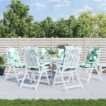 Stoelkussens Hoge Rug Oxford Stof - Afbeelding 17