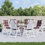 Stoelkussens Hoge Rug Oxford Stof - Afbeelding 71