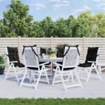 Stoelkussens Hoge Rug Oxford Stof - Afbeelding 73