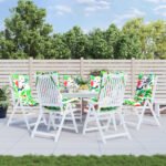 Stoelkussens Hoge Rug Oxford Stof - Afbeelding 65