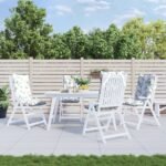 Stoelkussens Hoge Rug Oxford Stof - Afbeelding 14