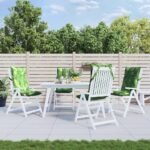 Stoelkussens Hoge Rug Oxford Stof - Afbeelding 13