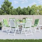 Stoelkussens Hoge Rug Oxford Stof - Afbeelding 11