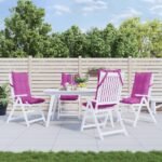 Stoelkussens Hoge Rug Oxford Stof - Afbeelding 22