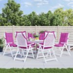 Stoelkussens Hoge Rug Oxford Stof - Afbeelding 52