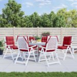 Stoelkussens Lage Rug Oxford Stof - Afbeelding 36