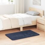 Hoogpolig Vloerkleed Navarra Polyester Marineblauw - Afbeelding 18