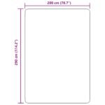 Hoogpolig Vloerkleed Navarra Polyester Marineblauw - Afbeelding 10