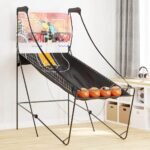 Basketbal Arcade Met 4 Ballen Voor 2 Spelers