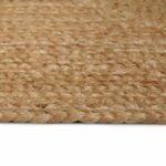 Gebied Tapijt Beige 240 X 340 Cm Jute - Afbeelding 5