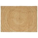 Vloerkleden Vierkant Bruin Jute - Afbeelding 21