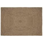 Vloerkleden Vierkant Bruin Jute - Afbeelding 38