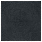 Vloerkleden Vierkant Bruin Jute - Afbeelding 67