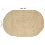 Vloerkleed Jute - Afbeelding 7