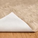 Nep Schapenvacht Tapijt Tafalla Polyester Beige - Afbeelding 6