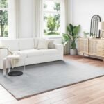 Nep Konijnenbont Tapijt Olite Polyester Grijs