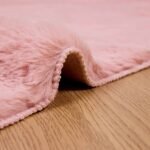 Nep Konijnenbont Tapijt Olite Polyester Roze - Afbeelding 5